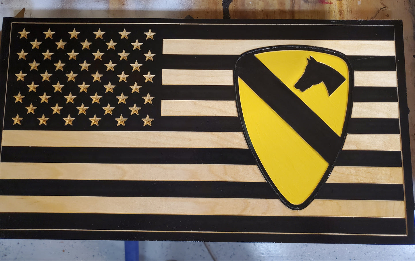 12x22 Black 1st Cavalary