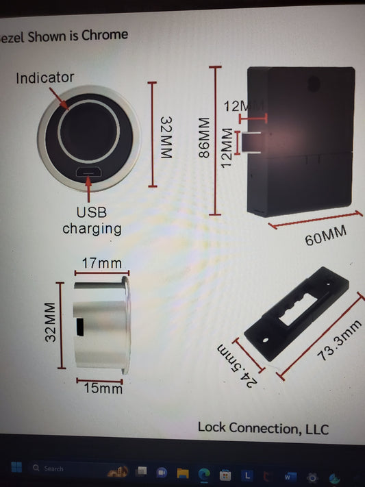 Fingerprint Lock Concealment Case