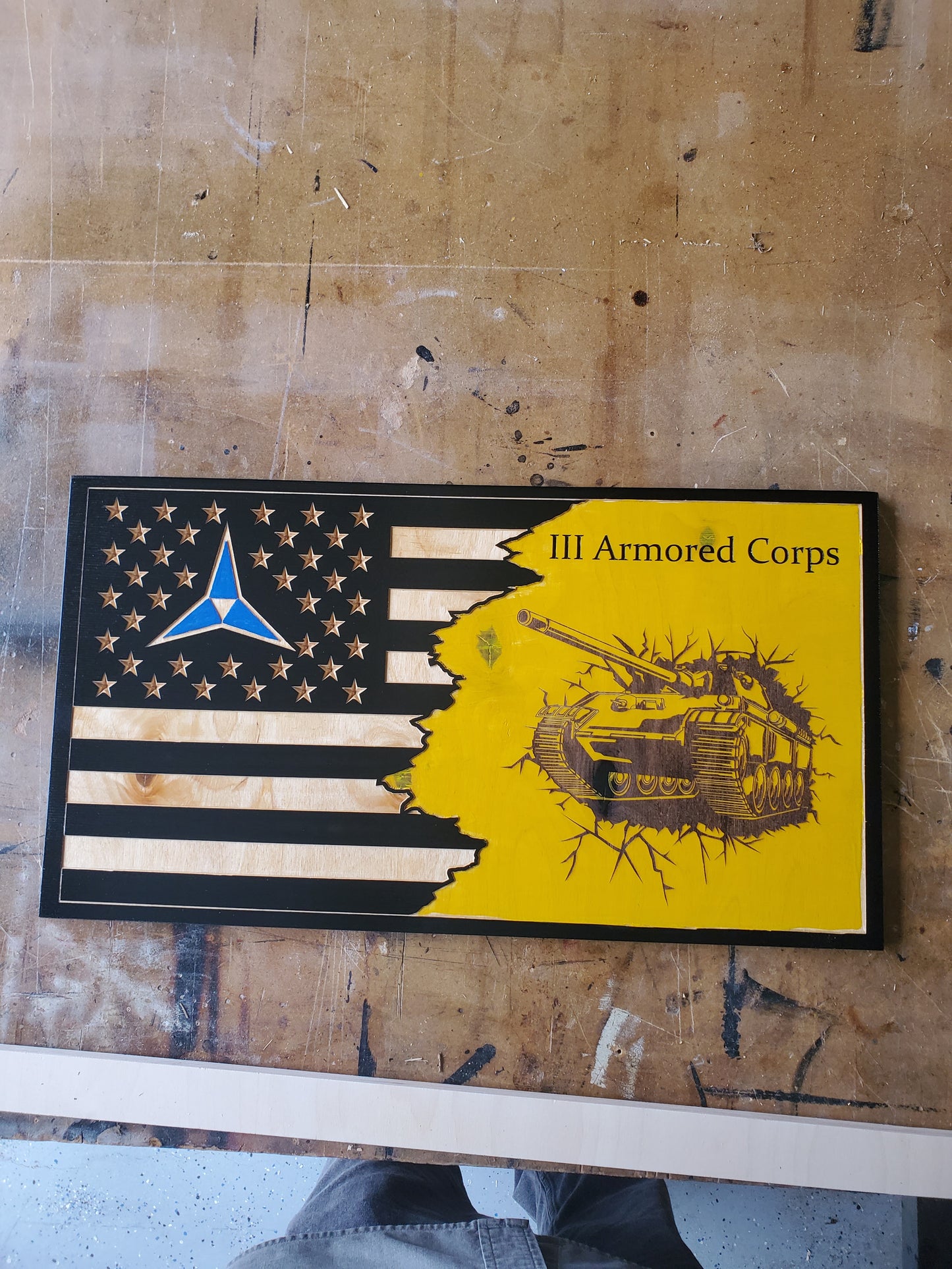 12x22 Fort Hood (Cavazos) 1st Cavalry & III Corp