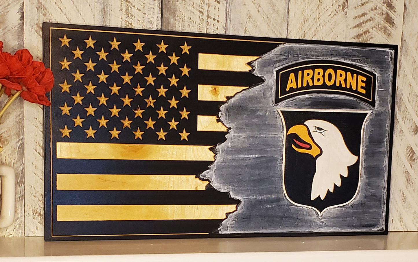 12x22 Contrast Black 101 AB Screaming Eagle