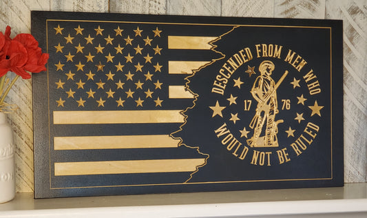 12x22 Militiaman Would Not Be Ruled