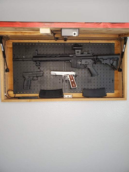 12x22 Concealment Case with Flag Front