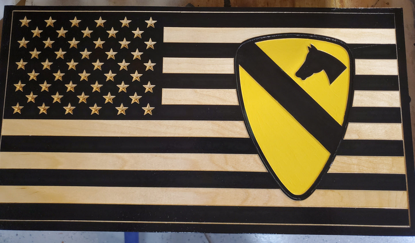 12x22 Black 1st Cavalary