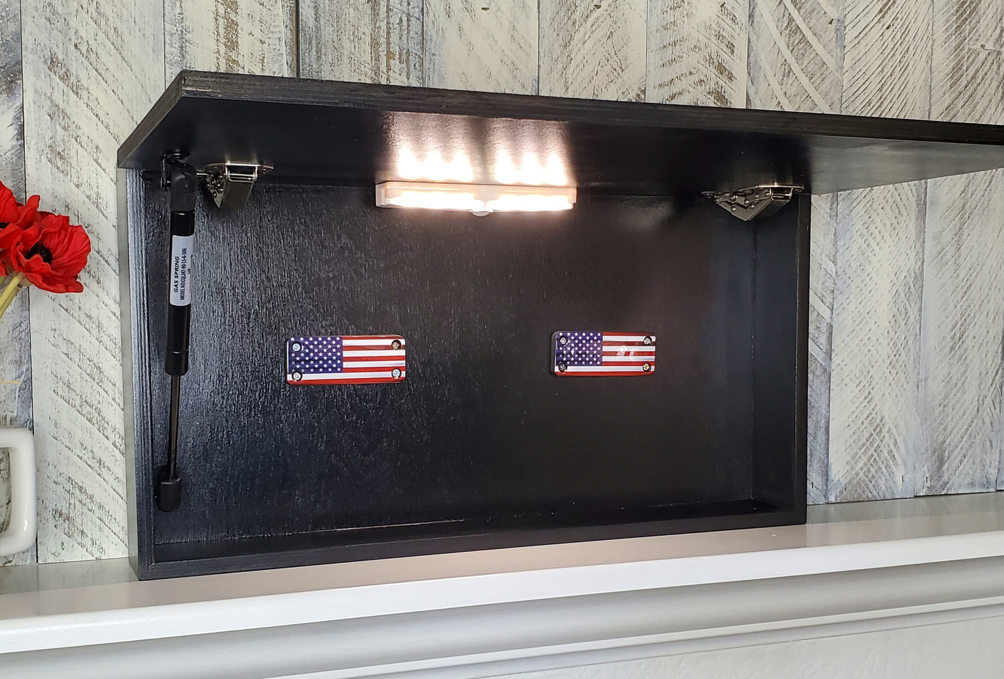 12x22 Concealment Case with Flag Front