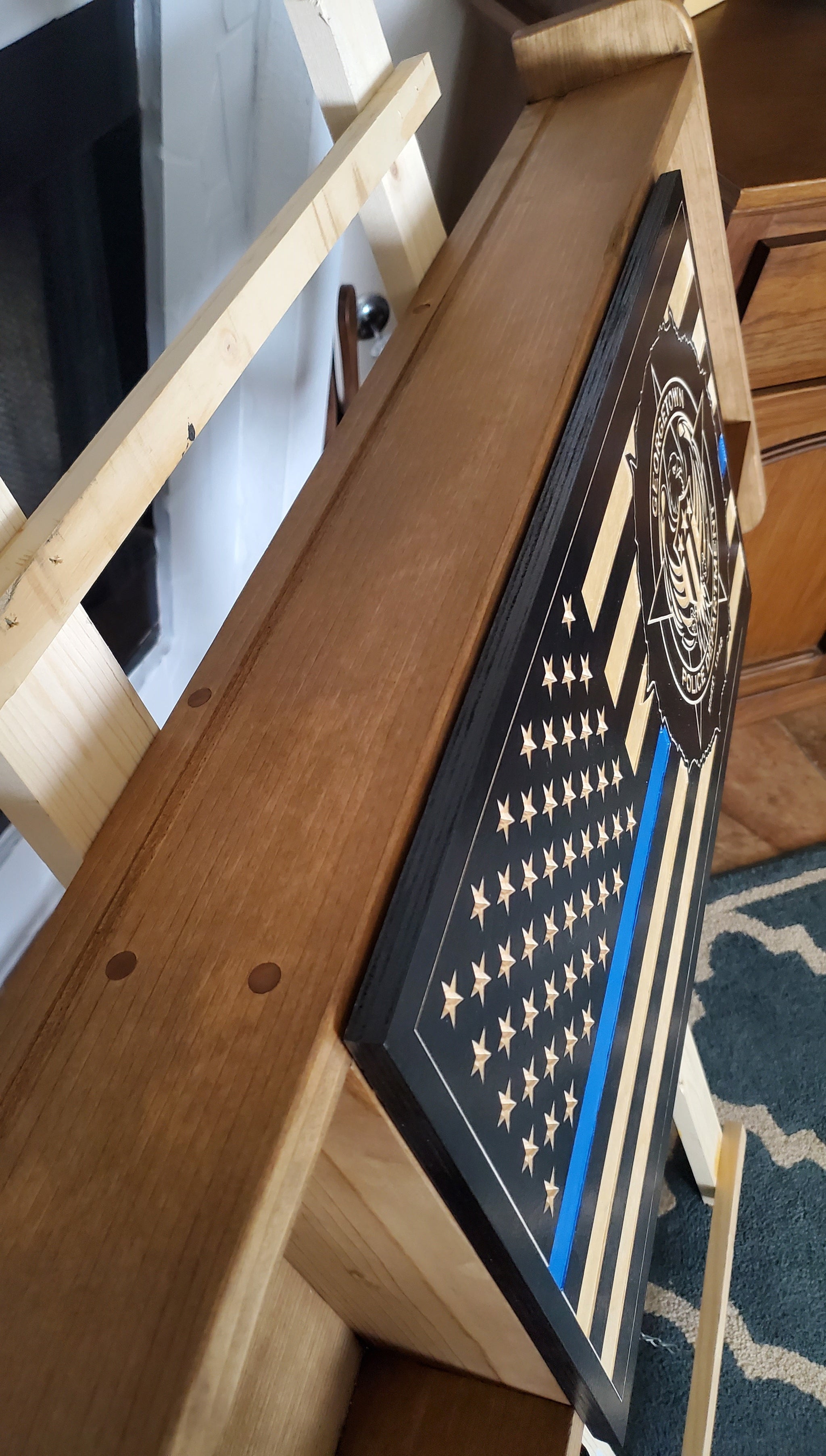 Tactical Concealment Flag Rack – Brothers Grimm Woodworks